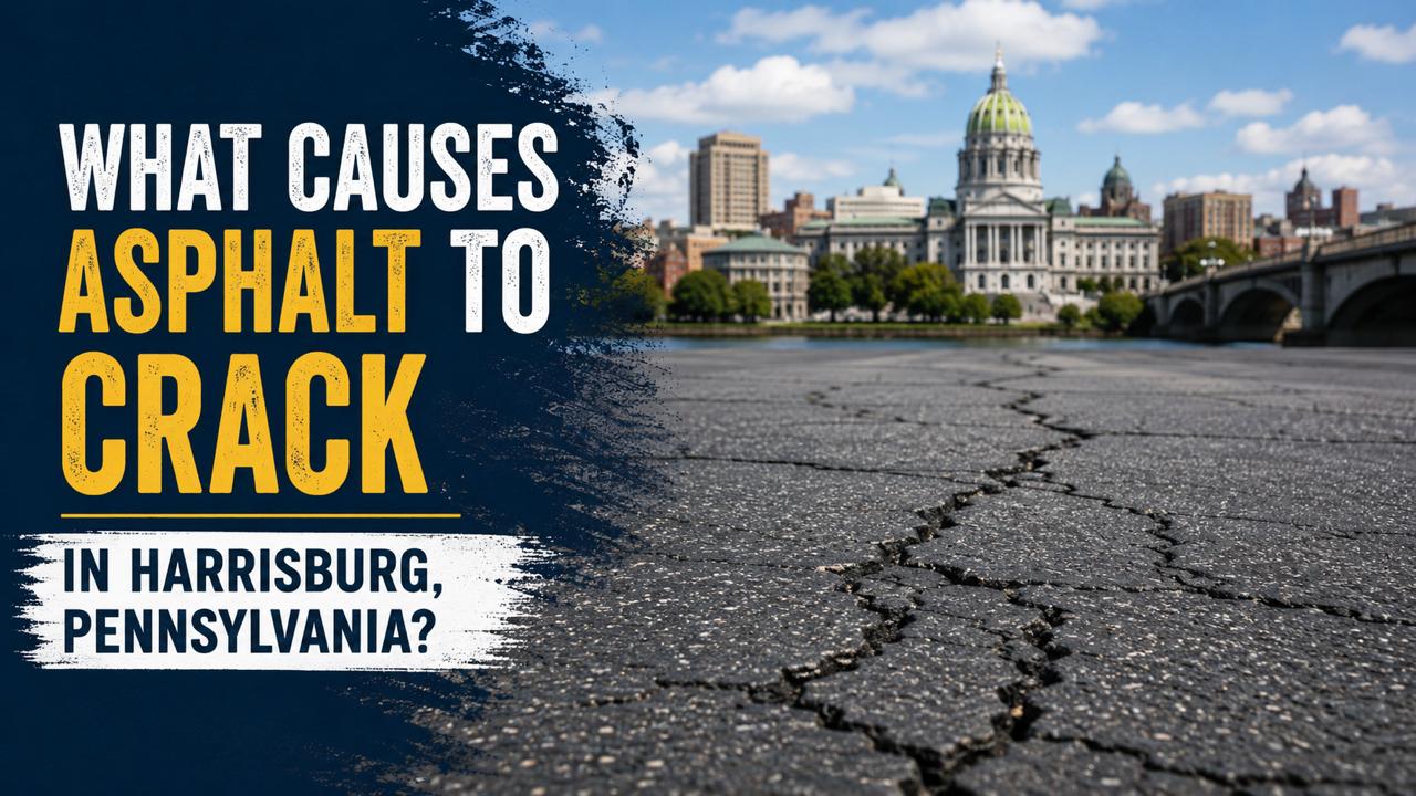 What Causes Asphalt to Crack in Harrisburg, Pennsylvania?